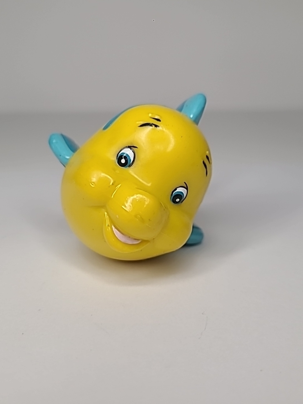 Bouncy Rubber Flounder Figure Toy Disney Little Mermaid Just Toys 3”
